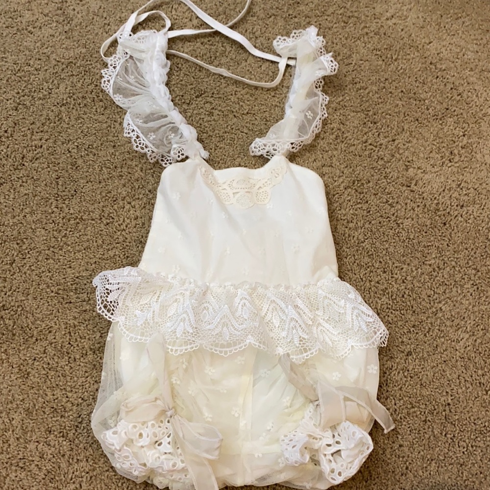 Doll cake romper NWT